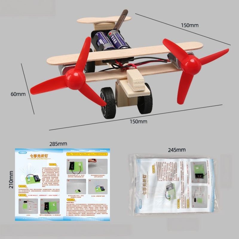 1-3Pcs Double Propeller Glider - огляд і ціна Science Project Physics