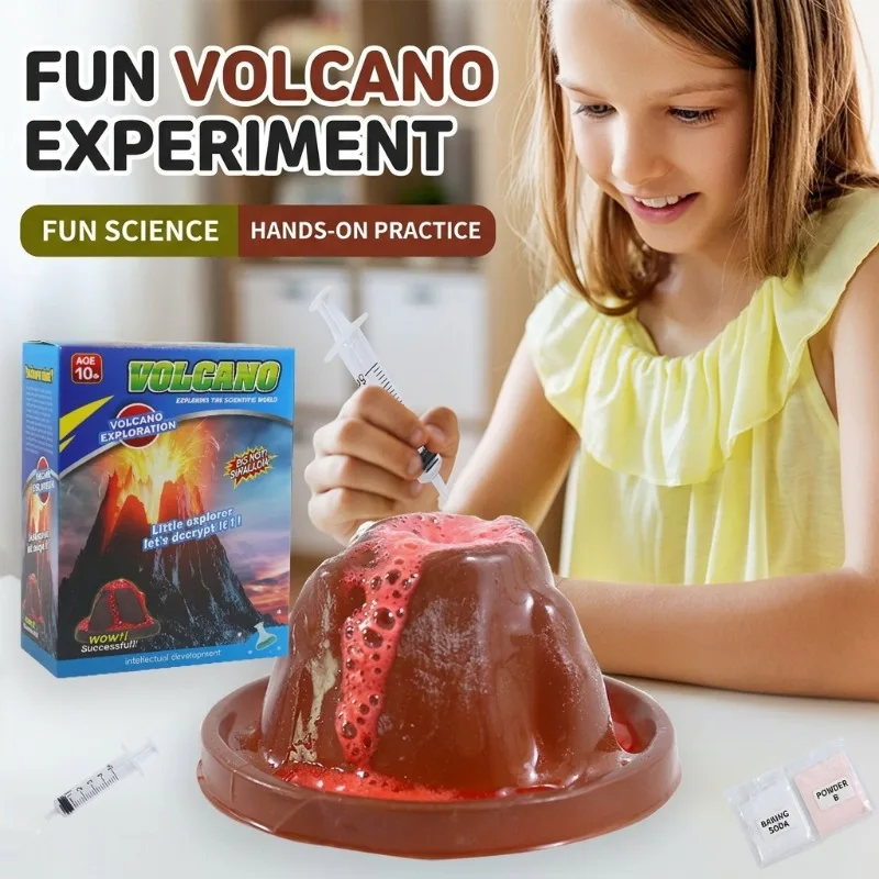 STEM DIY Volcano Science Exper - огляд і ціна Volcano Kit Eruption