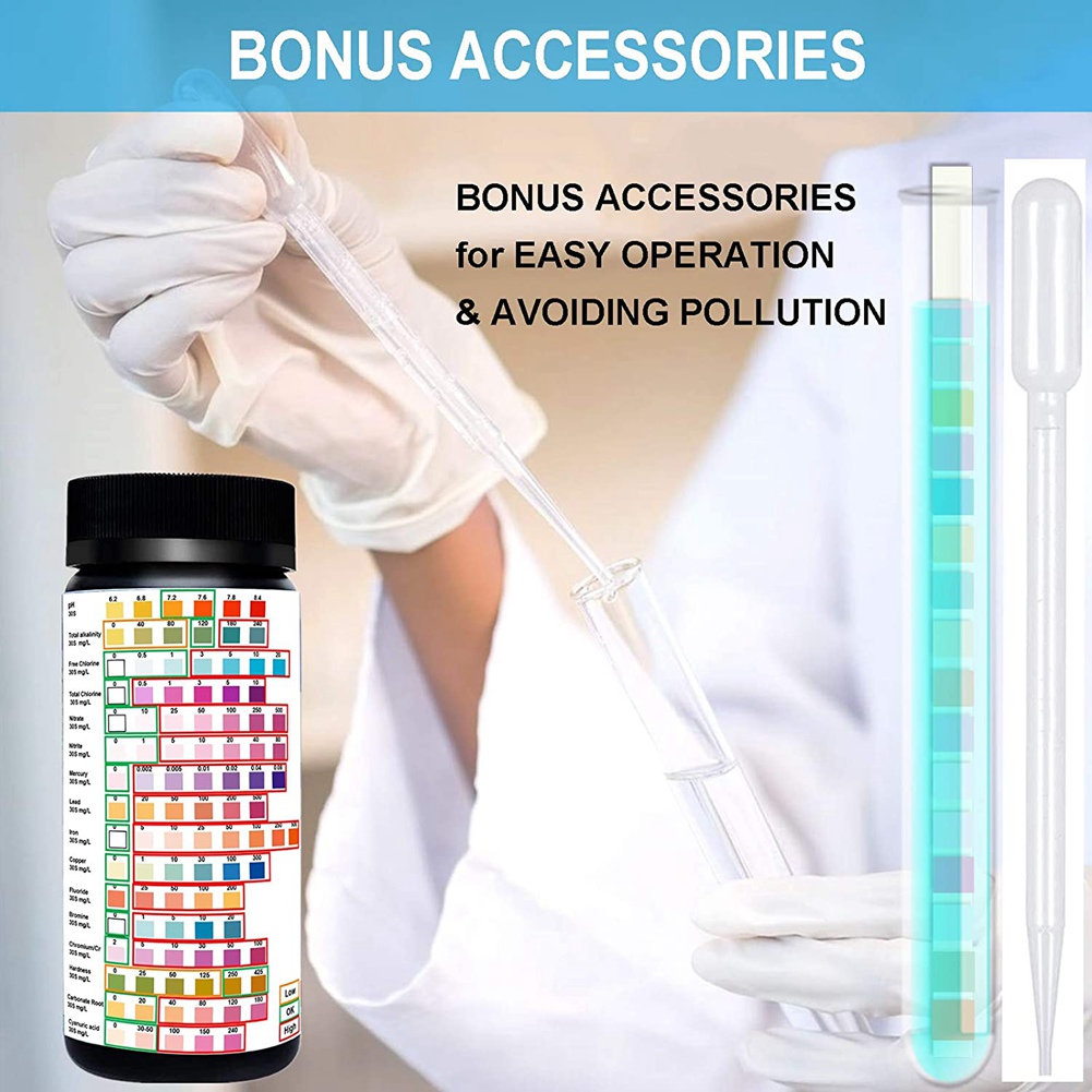 Water Testing Strips for Drink - огляд і ціна Water Testing Kit