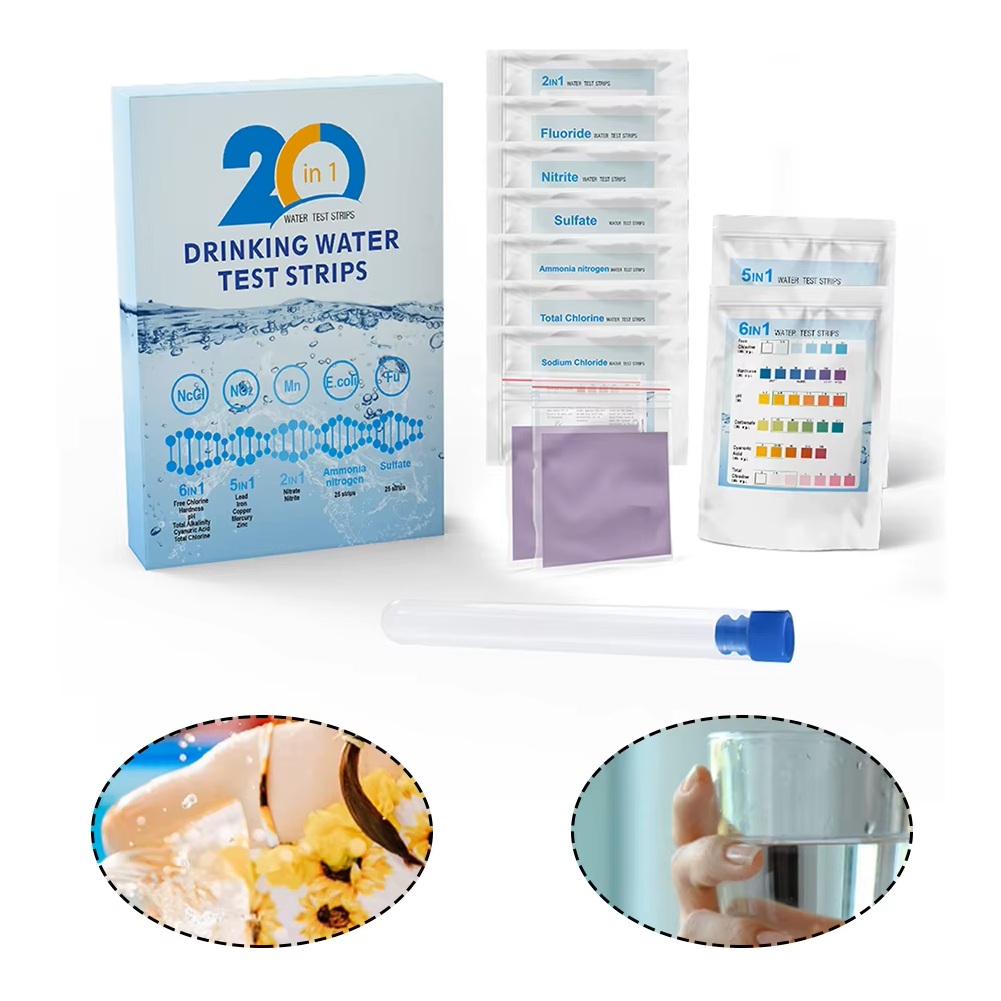 YAGO 20 in 1 Water Test Strips - огляд і ціна Water Testing Kit