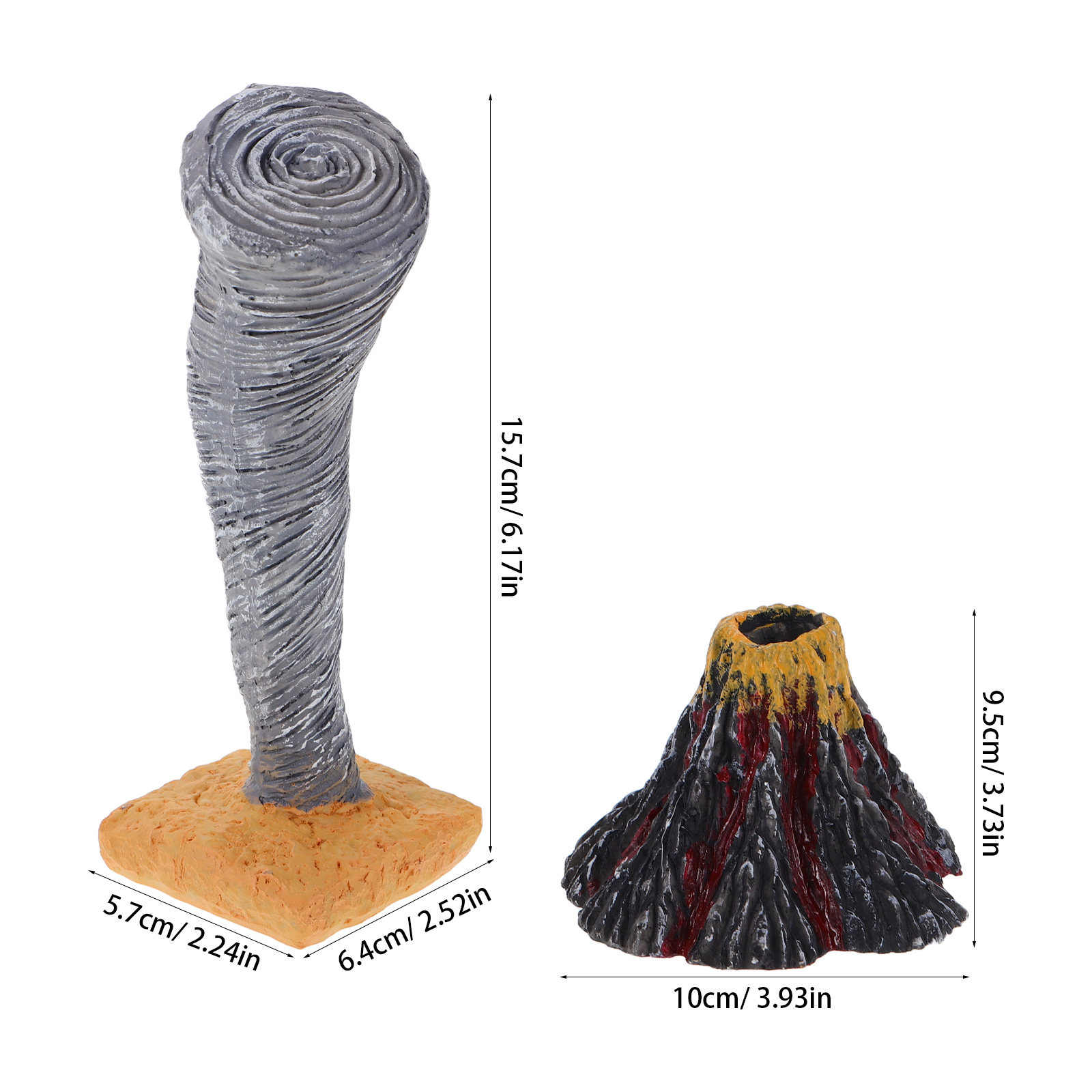 2Pcs Natural Disaster Educatio - огляд і ціна Volcano Kit Eruption