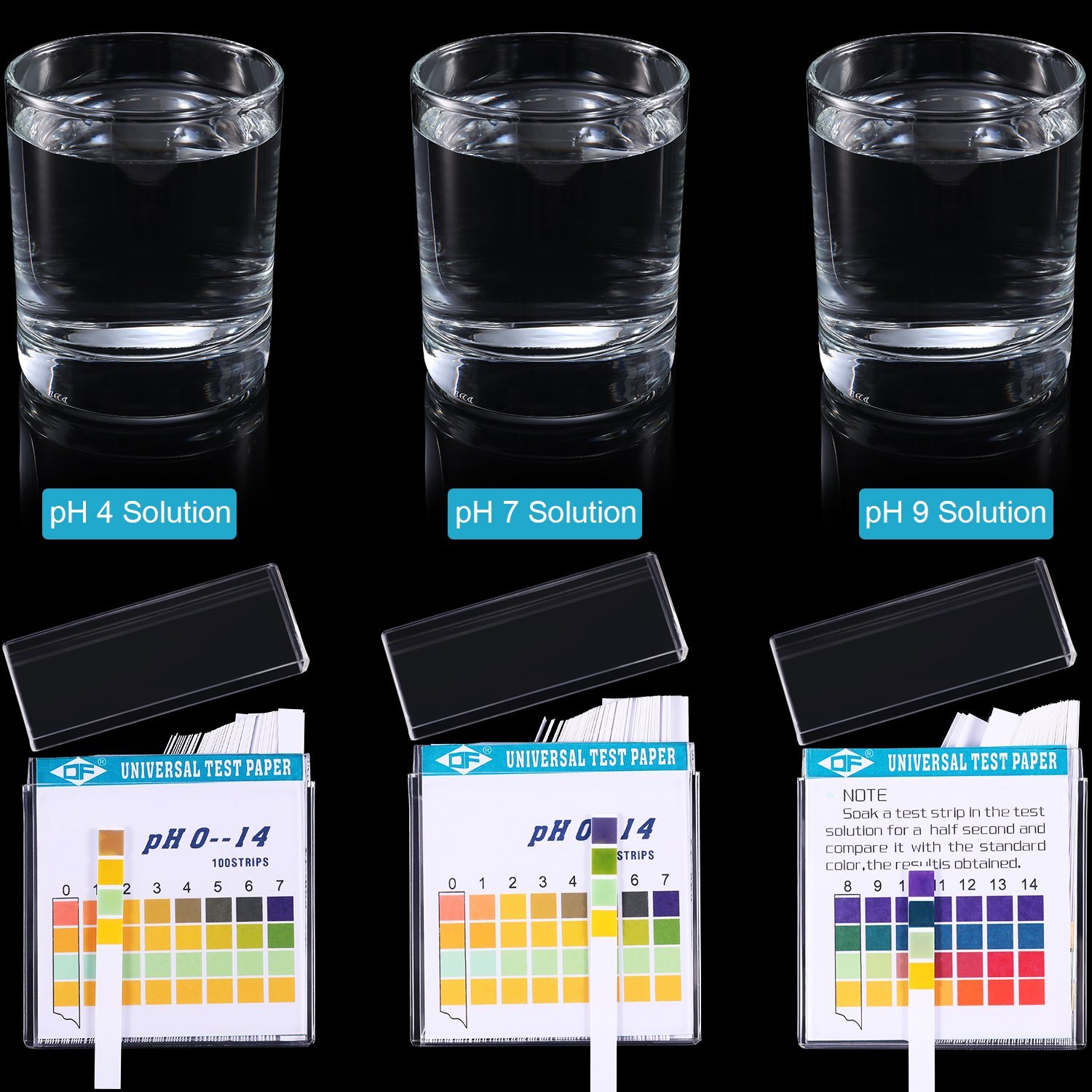 100 Strips 0-14 PH Alkaline Ac - огляд і ціна Water Testing Kit