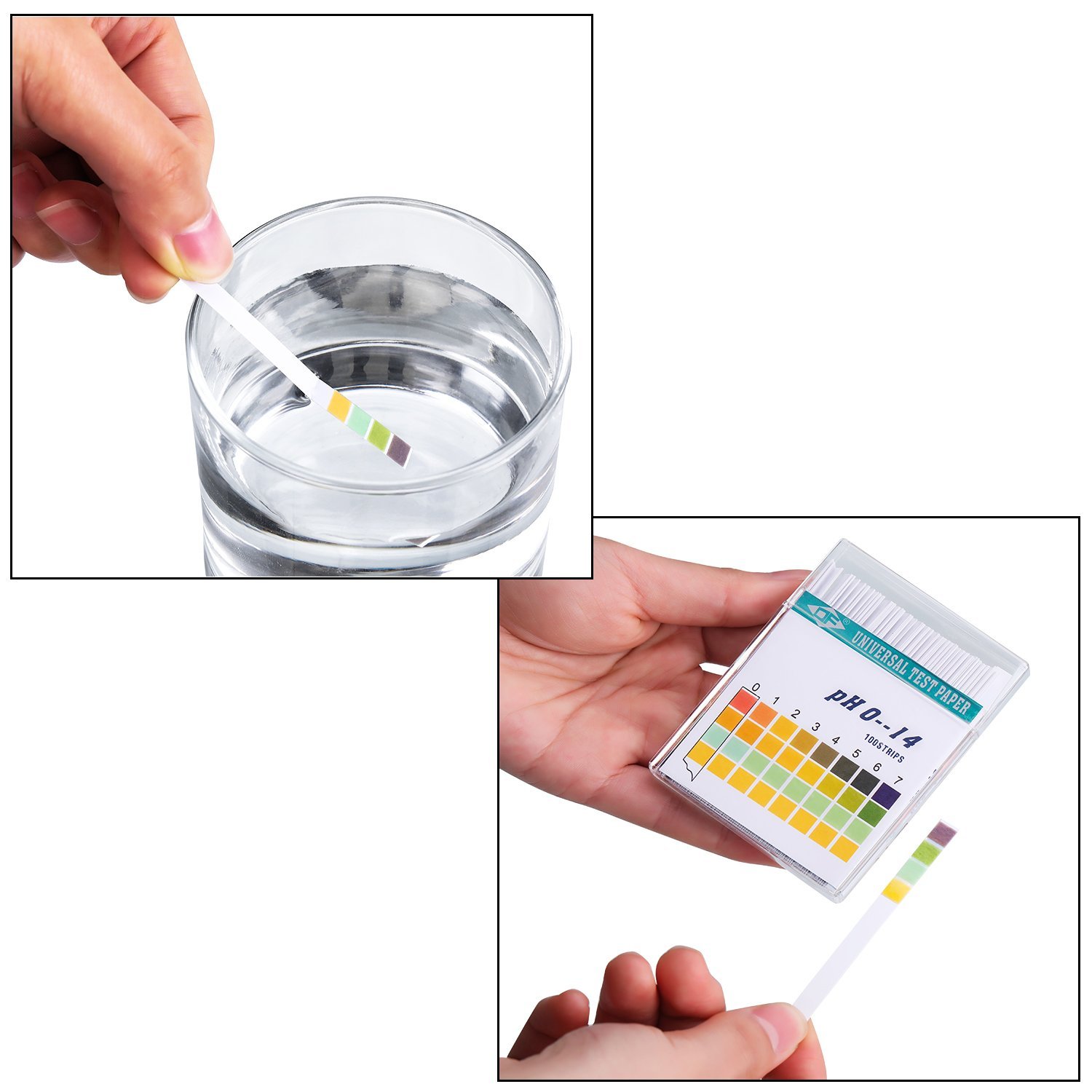 100 Strips 0-14 PH Alkaline Ac - огляд і ціна Water Testing Kit