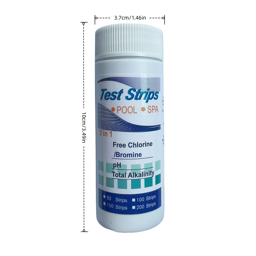 Chlorine PH Test Strips SPA Sw - огляд і ціна Water Testing Kit