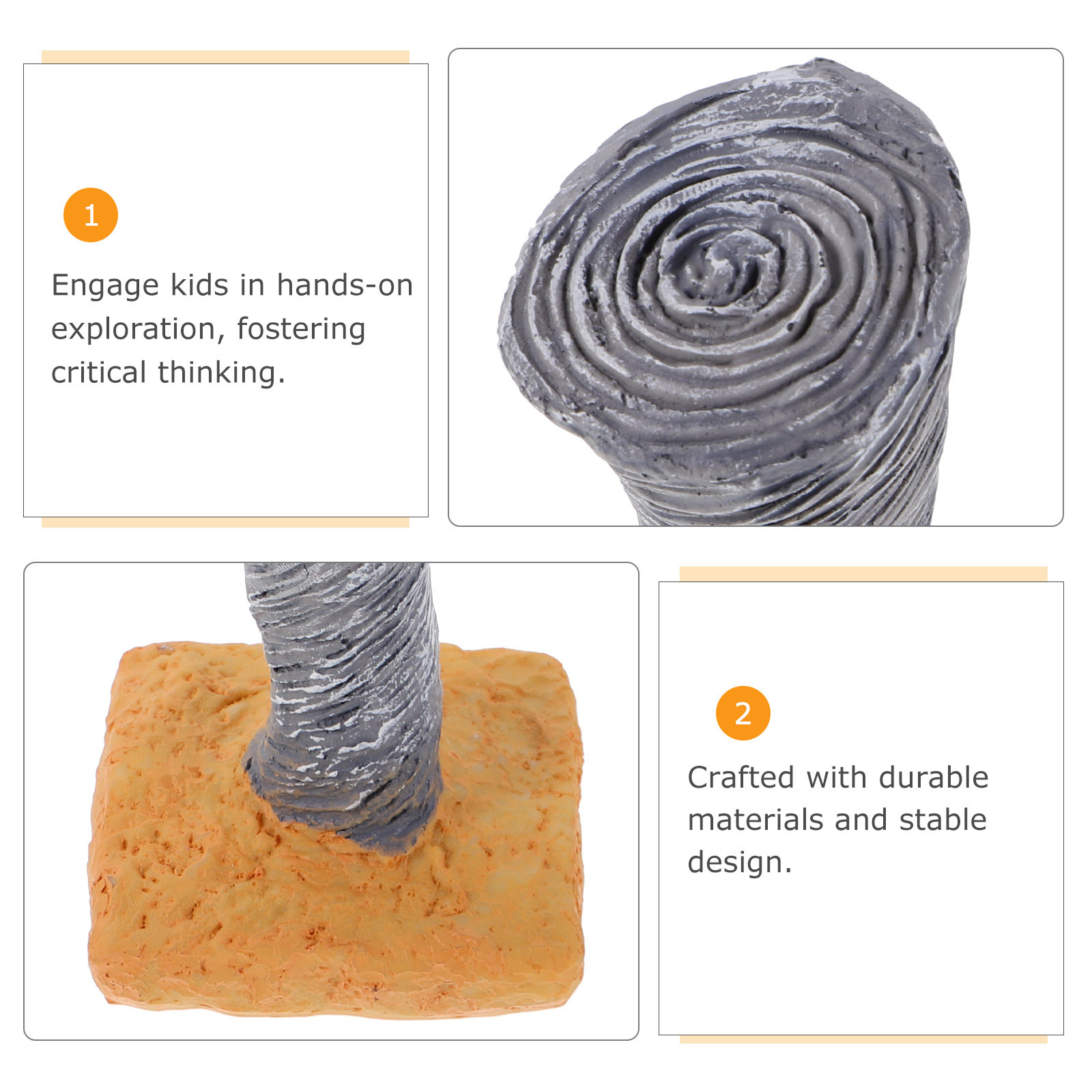2Pcs Natural Disaster Simulati - огляд і ціна Volcano Kit Eruption