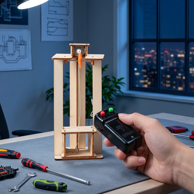 DIY Electric Elevator Lift Mod - огляд і ціна Science Nature